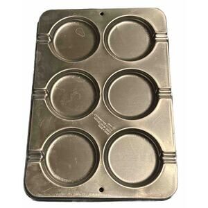 Wilton Lollipop Cookie Aluminum Cake Pan 1995 #2105-8105 VTG Baking Kitchenware